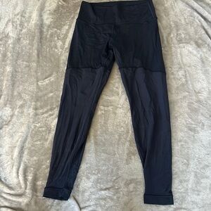 Lululemon sheer will high rise tight in stone blue